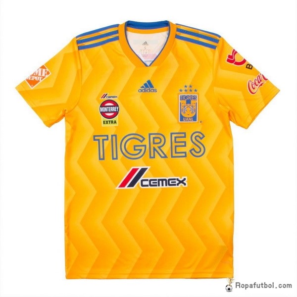 Camiseta Tigres de la UANL Replica Primera Ropa 2018/19 Amarillo